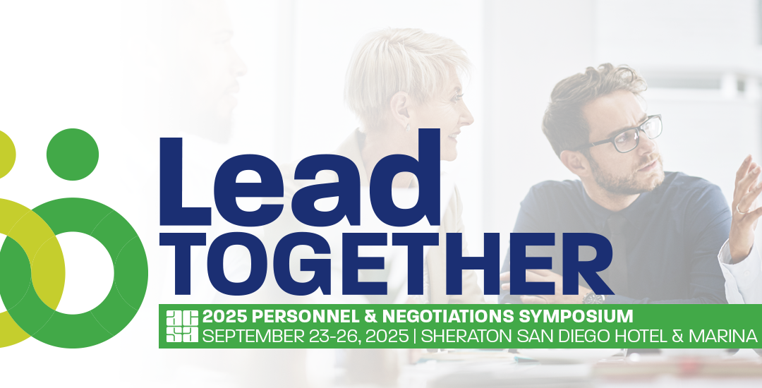 ACSA’s Personnel and Negotiators Conference